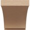 Ekena Millwork 5-inch W x 6-inch D x 6-inch H Imperial Rough Cedar Woodgrain TimberThane Knee Brace, Primed BRCUR05X06X06IMPRCPR - alternate 5